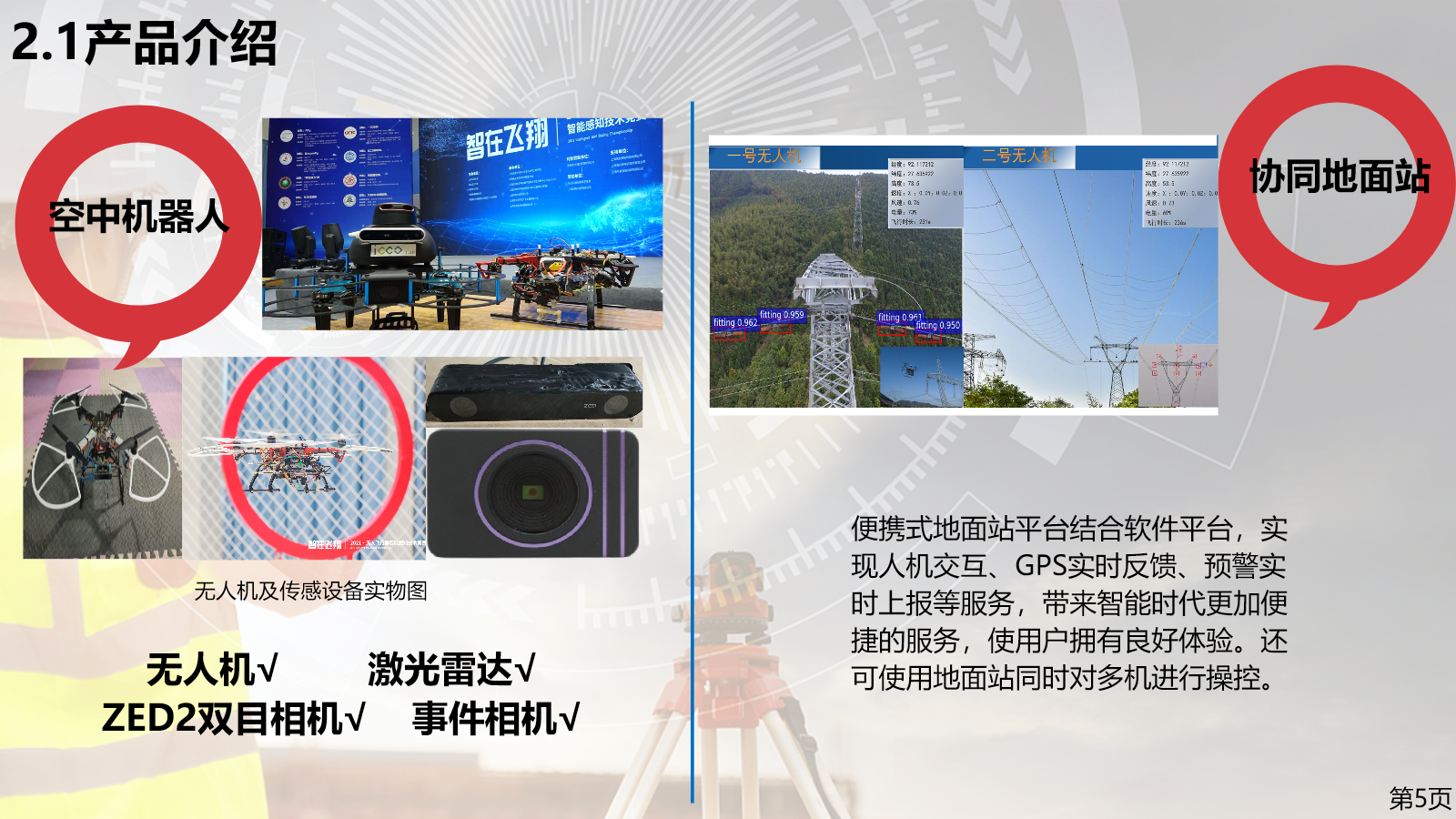 凌风而智空地协同智能配送机器人项目主视觉
